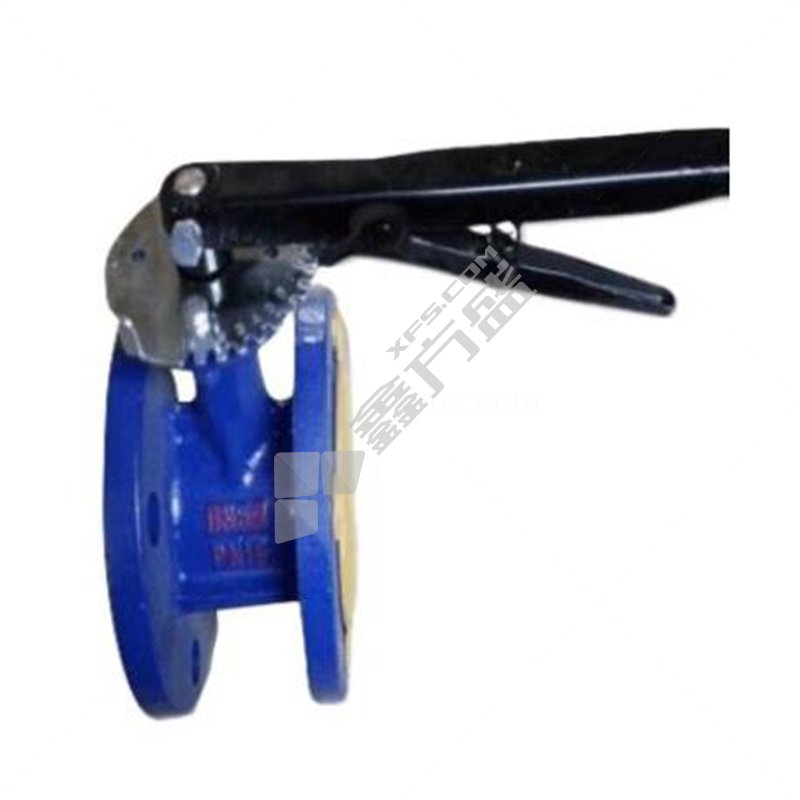 远大 铸铁法兰气动衬胶蝶阀 不含头