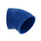 铂海 沟槽衬塑弯头45°蓝色 DN125 φ140 蓝色