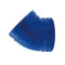 铂海 沟槽衬塑弯头45°蓝色 DN125 φ140 蓝色
