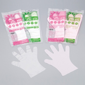 亚速旺 898 PE 灭菌手套 6-899-01 L