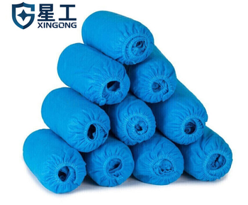 星工 加厚耐磨防塵透氣一次性鞋套 25-46碼 藍(lán)色