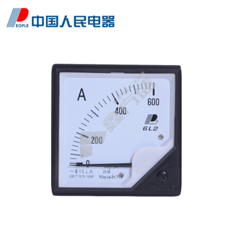 人民电器 中国人民 电器指针式电测仪表 6L2-VAR系列 6L2-VAR 200/5 10KV/100V