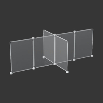 臻远 ZY-GB-18  隔板 透明  1300×600×460mm