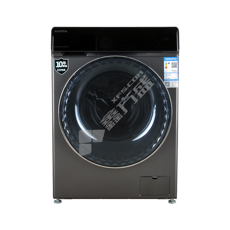 澳柯玛 滚筒洗衣机XQG100-HB1469SYD 10kg 一级能效 钛灰银 XQG100-HB1469SYD