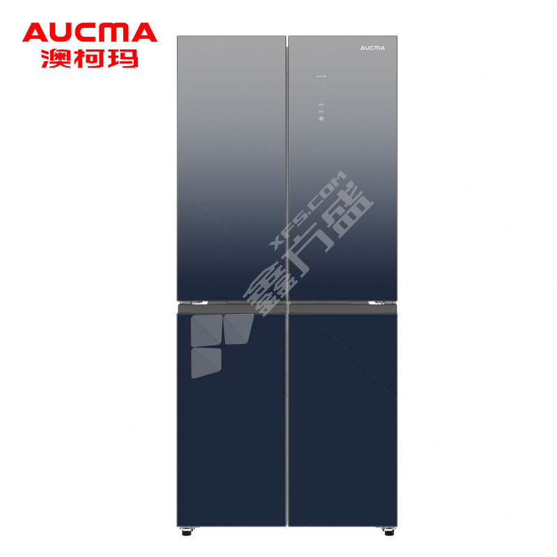 澳柯玛 十字对开门冰箱BCD-439WPGX 439升 二级能效