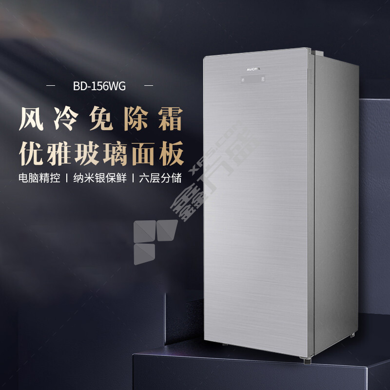 澳柯玛 立式冰柜BD-156WG 156升