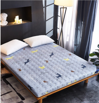 企诺 宿舍 单双人床垫上下铺床垫可折叠床垫 麋鹿森林 1800W*2000D*50H/4.7kg