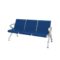 企诺 公共座椅机场椅等候椅  不带扶手-3人位 1780*675*800mm 蓝色