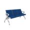 企诺 公共座椅机场椅等候椅  不带扶手-3人位 1780*675*800mm 蓝色
