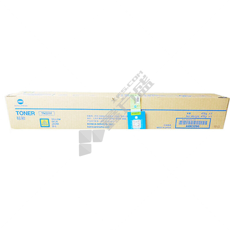 柯尼卡美能达 TN-221Y 原装碳粉 黄色  TN-221Y