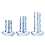 鹏驰EG ISO7380 10.9级半圆头内六角螺栓 镀锌/10B21 全牙 M6 M6 12mm 1mm