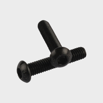 鹏驰EG ISO7380 10.9级半圆头内六角螺栓 发黑/10B21 全牙 M5 M5 45 mm 0.8mm