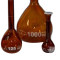 安谱ANPEL A级棕色玻璃容量瓶 白标 PE顶塞 25ml 白标 PE顶塞
