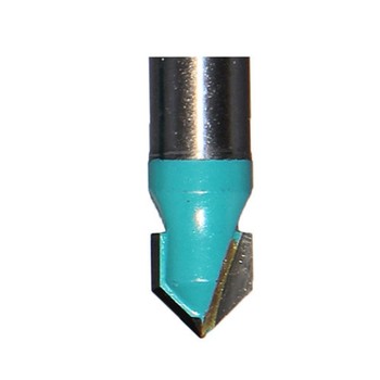东成 木工铣刀 1/4×3/8 V型刀