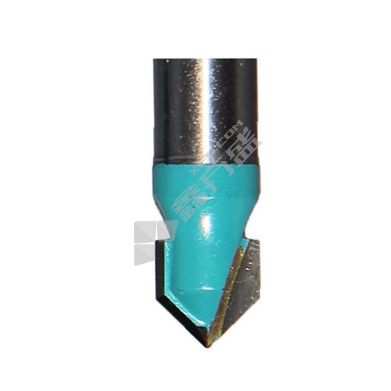 东成 木工铣刀 1/4×3/8 V型刀