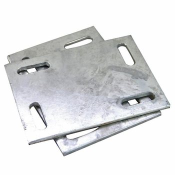 热镀锌 预埋钢板 150mm 150mm 6mm 转孔4个
