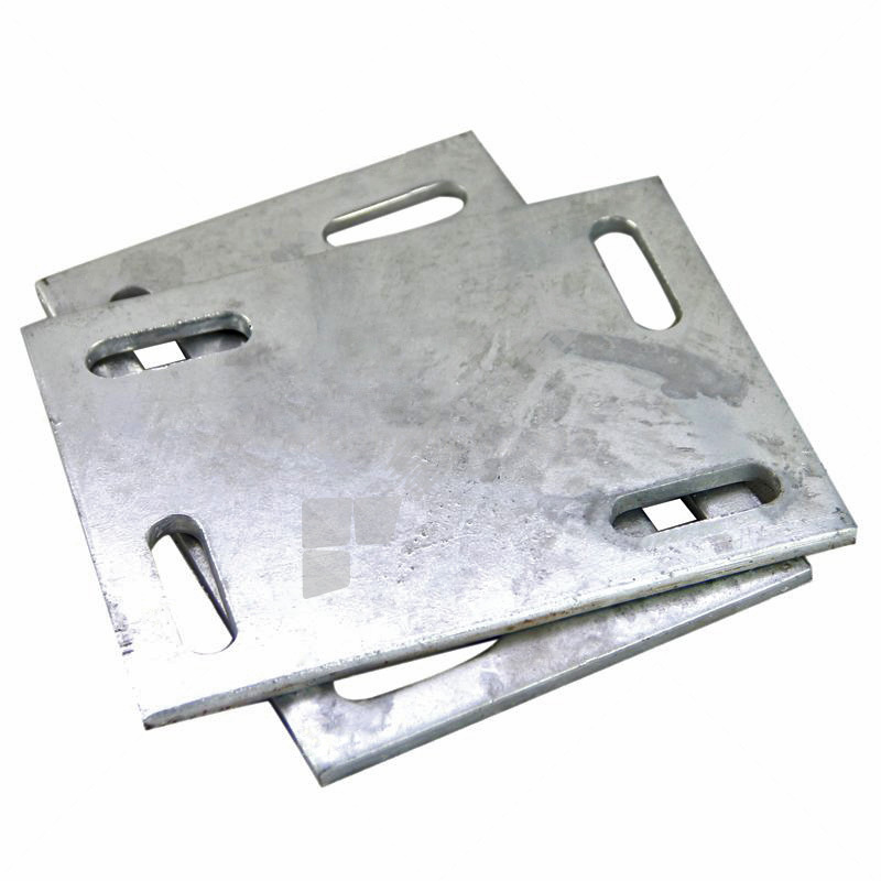 热镀锌 预埋钢板 150mm 150mm 6mm 转孔4个