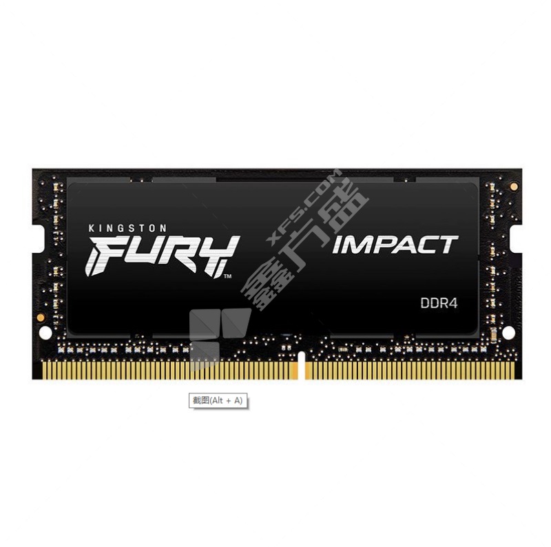 金士顿 FURY骇客神条DDR4 8G内存条 8G KF426S15IB8-SP