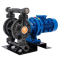 固德 铸钢特氟龙电动隔膜泵 DBY3-40口径DN40流量2.88扬程40