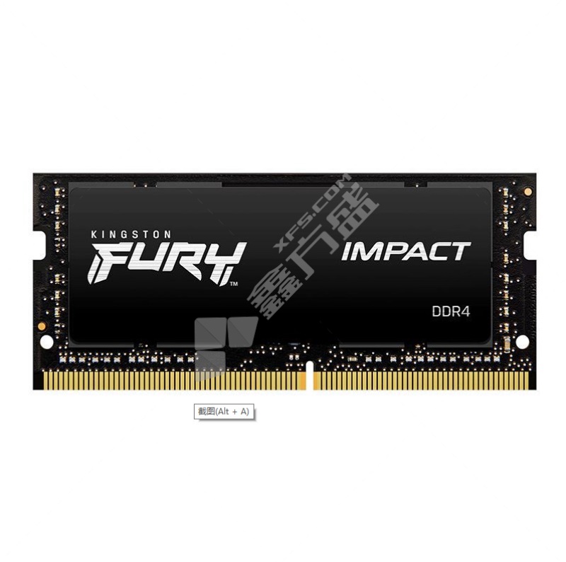 金士顿 FURY骇客神条  DDR4 32G内存条 KF432S20IB/32 3200 32G/笔记本
