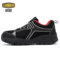 朗盟 网布防砸防刺穿防滑透气安全鞋 45码 黑色 L11236