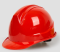 盾守 透气ABS安全帽 DS-007 一字型 红色