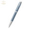 派克 IM冰河蓝白夹钢笔 F尖 冰河蓝