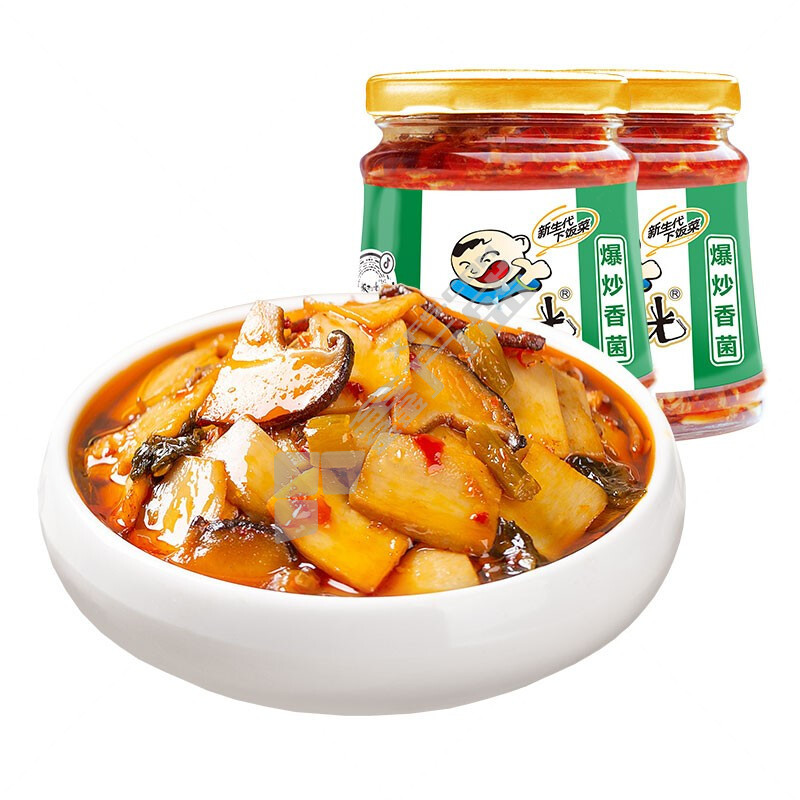 饭扫光 野香菌 280g/瓶*12瓶