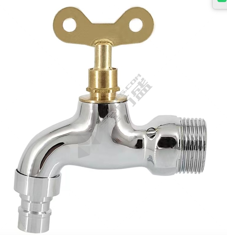 金光 老式带锁龙头 水龙头 5276中-梅花锁