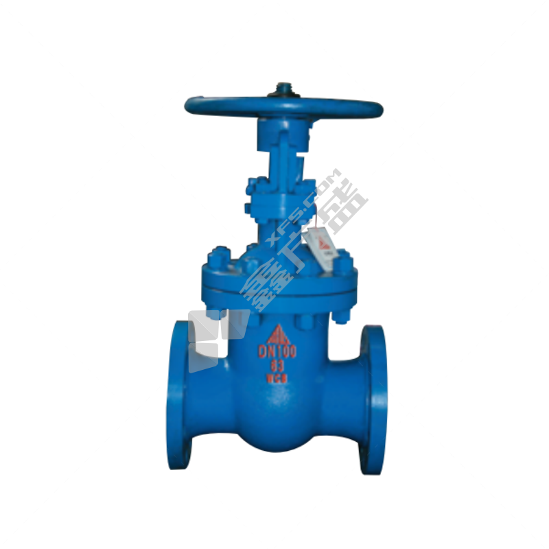 高山 铸铁法兰明杆闸阀Z41X