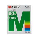 晨光 241-4二等分电脑打印纸撕边 800页 四联 二等分 绿色 APYY6W07B 撕边