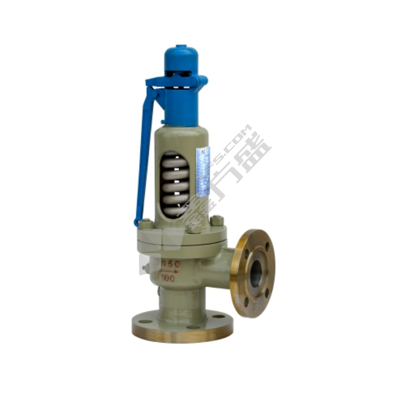 立特 铸钢法兰弹簧微启式安全阀 PN25 A47H-25C-DN32 1.3mpa≤整定压力≤2.5mpa 