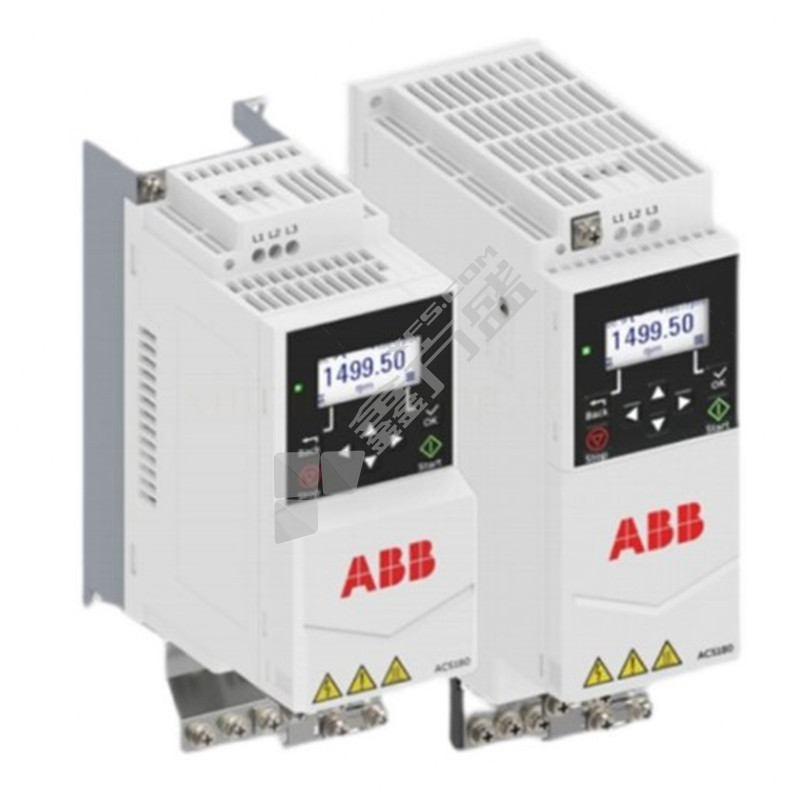 ABB ACS180经济型传动系列变频器 ACS180-04S-09A8-2 三相 AC200V~240V（标配图形控制盘；防护等级IP20，不带EMC滤波器，带STO功能 ）