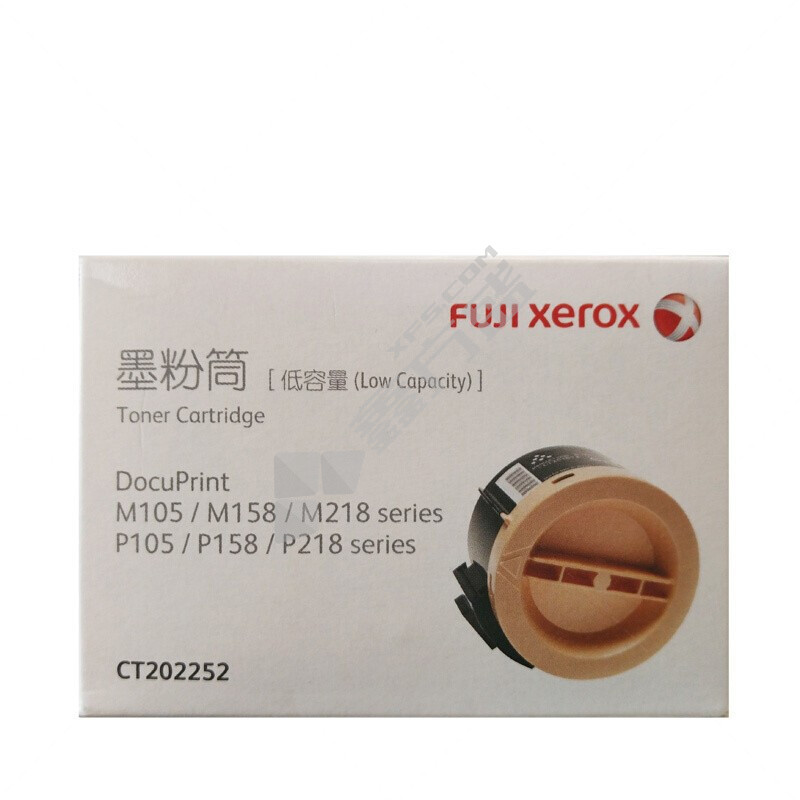 富士施乐 墨粉 P158b M105b 低容量15g CT202252 黑色 黑色 P158b M105b 低容量15g CT202252 黑色