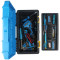 百锐 塑料加强工具箱（蓝色） 23寸	BT8211