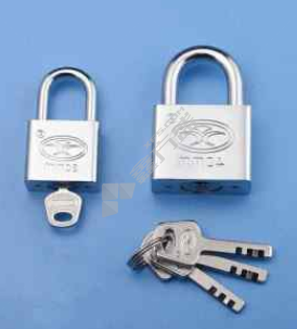 不锈钢挂锁-4把钥匙
