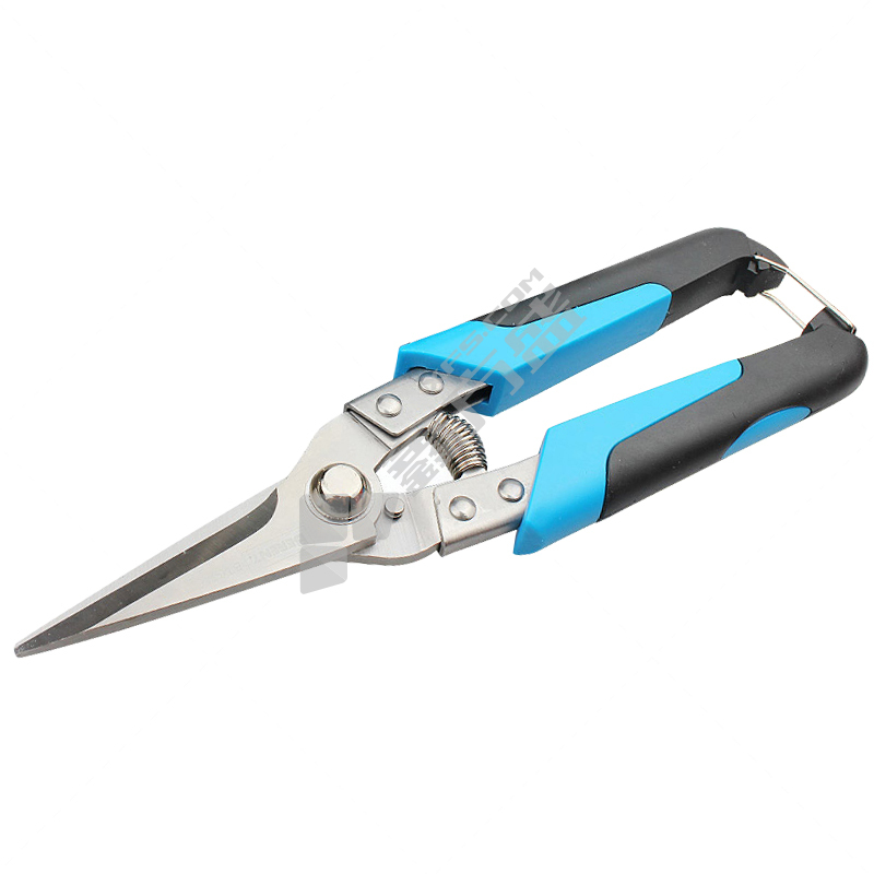 百锐 直式多功能铁皮剪 220mm 蓝色+黑色 BT6116