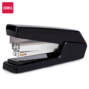 得力 0433 省力平钉订书机 黑色 0433