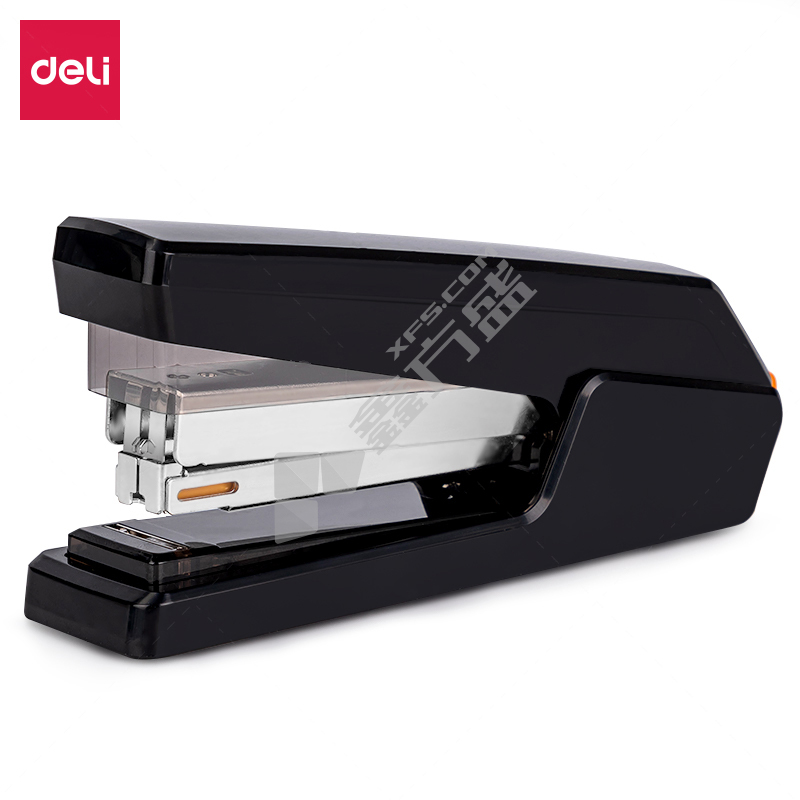 得力 0433 省力平钉订书机 黑色 0433