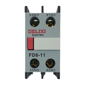 德力西DELIXI CDC6I交流接触器附件 FD6-31 顶辅助触头 RoHS