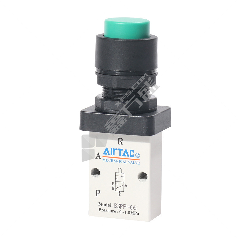 亚德客/AIRTAC 凸头按钮组合 S3PP05-P11A