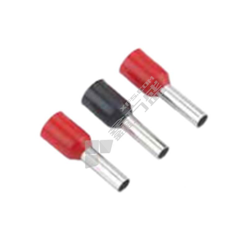 德力西DELIXI 双线管型预绝缘端头 0.75平8 0.75mm² 红色
