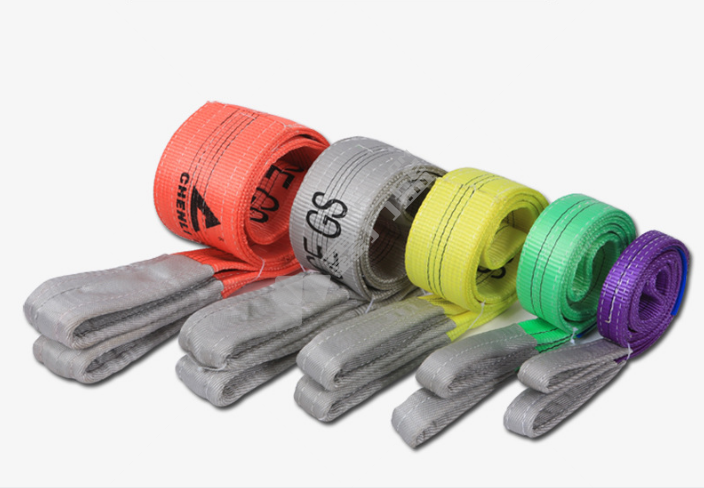 播恩 彩色双眼扁平吊装带 4倍拉力