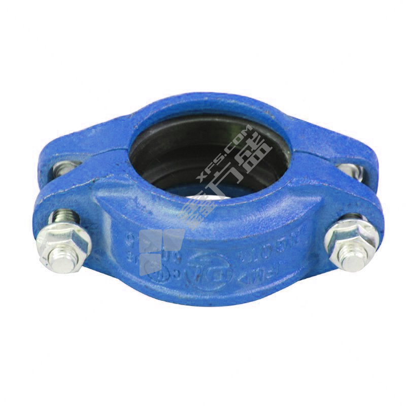 铂海 沟槽柔性接头 内外涂塑蓝