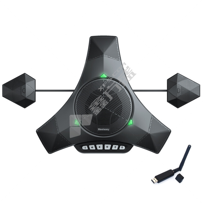 好会通 视频会议全向麦克风 MV8010EX-W 无线2.4G7米半径收音