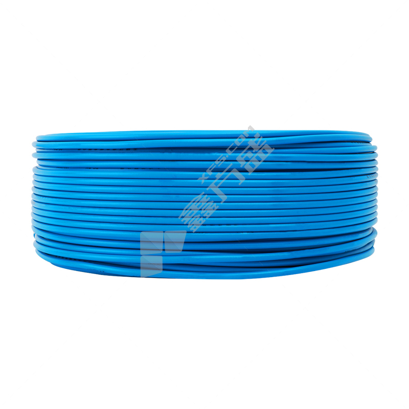 宝胜 100米 塑铜软电线 BVR 450/750V 1*4平方 蓝色