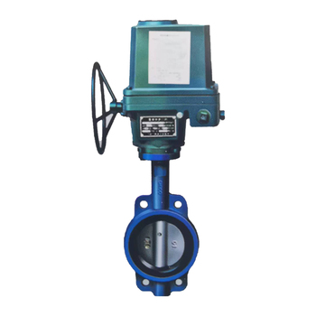 力 802型对夹电动蝶阀380V D971X-16 DN450 D971X-16 PN16