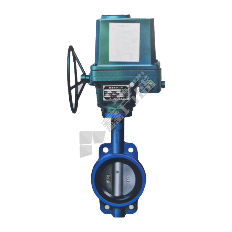 力 802型对夹电动蝶阀380V D971X-16 DN450 D971X-16 PN16