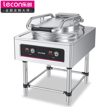乐创 商用电饼铛立式悬浮式380VYCD-45A型 电压380V功率5KW