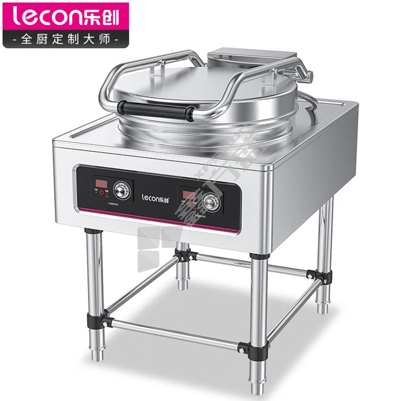 乐创 商用电饼铛立式悬浮式380VYCD-45A型 电压380V功率5KW